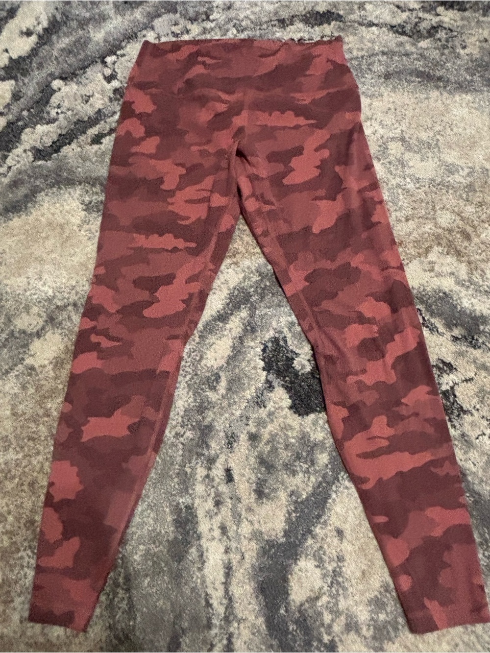 Lululemon Align High-Rise Pant in Heritage Camo Brier Rose Multi. - Picture 3 of 8